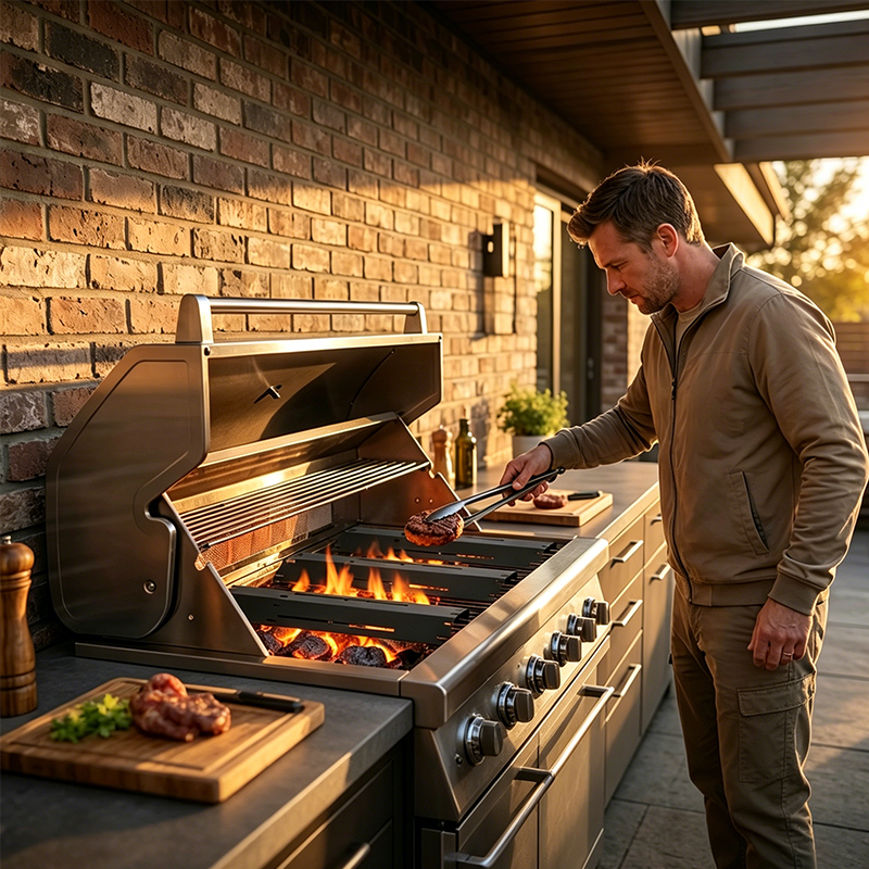 Grillblech verstellbar – Gleichmäßige Hitzeverteilung -    Zorenza