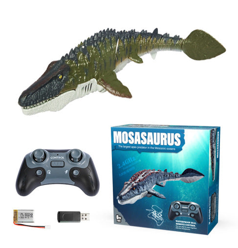 Ferngesteuerter Mosasaurus – Wasserspielzeug mit 2,4-GHz-Steuerung -    Zorenza