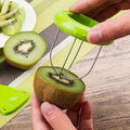 Kiwi-Schneider mit Edelstahl-Klingen – Perfekte Scheiben -    Zorenza