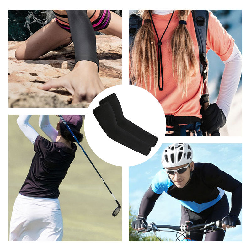 Kompressions-Armstulpen mit Kühleffekt für Sport und Outdoor -    Zorenza