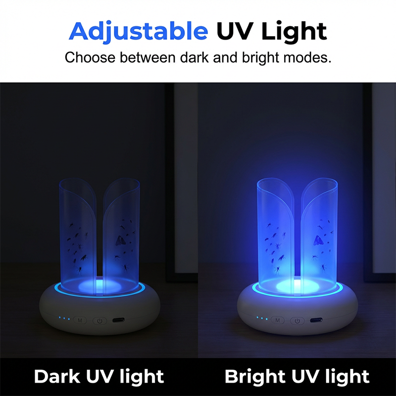 Insektenfalle UV-Licht 360° – Chemiefrei gegen Mücken, Fliegen -    Zorenza