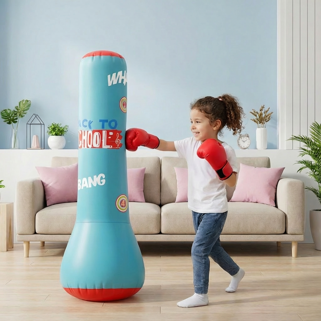 Aufblasbarer Boxsack für Kinder mit Wasserbasis -    Zorenza