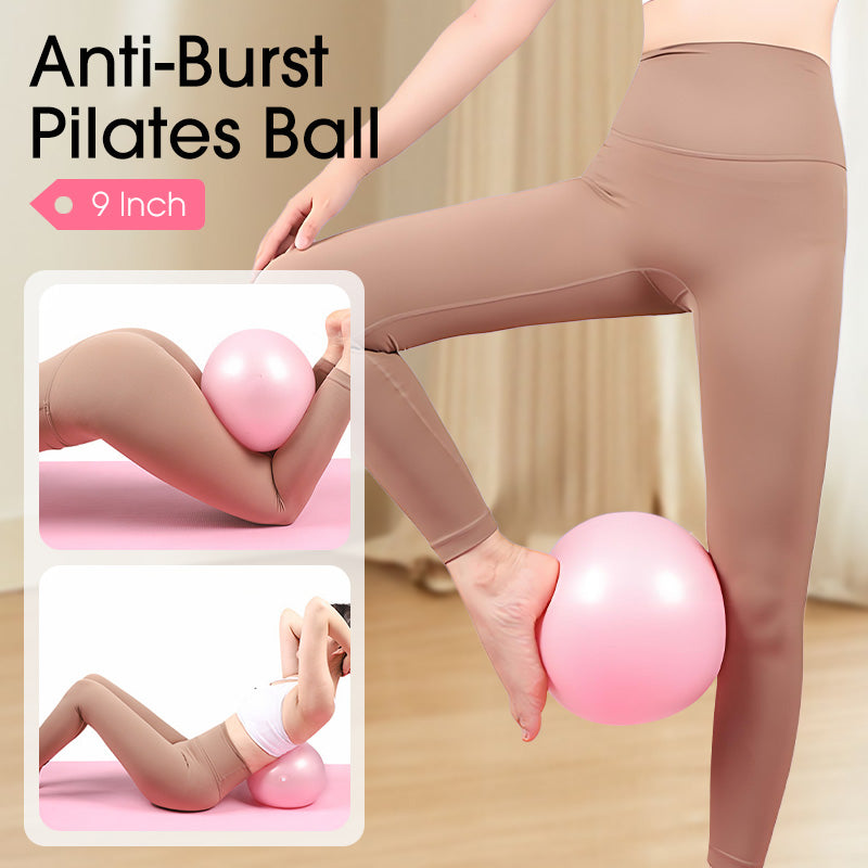 Pilates Ball mit Pumpe – Anti-Burst-PVC für Balance-Training -    Zorenza