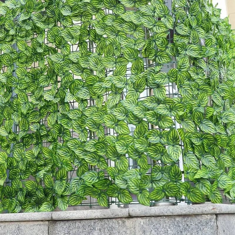 Künstliche Hecke – Sichtschutz für Balkon, Garten und Terrasse -    Zorenza