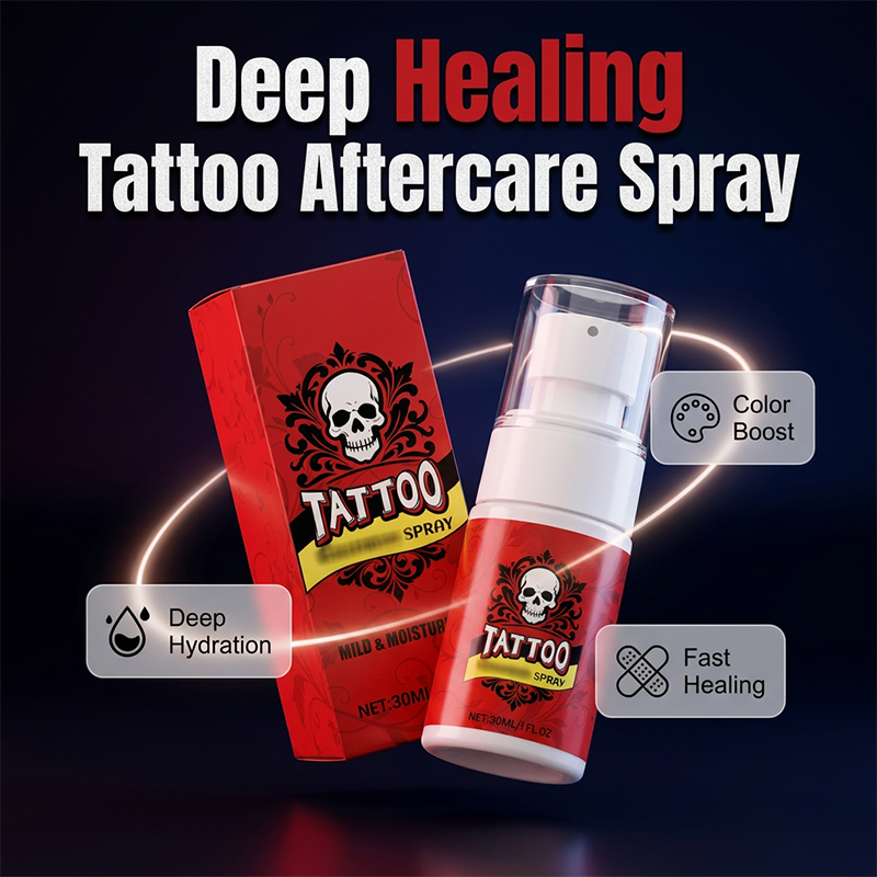 Tattoo-Pflegespray für frische Farben – 30 ml -    Zorenza