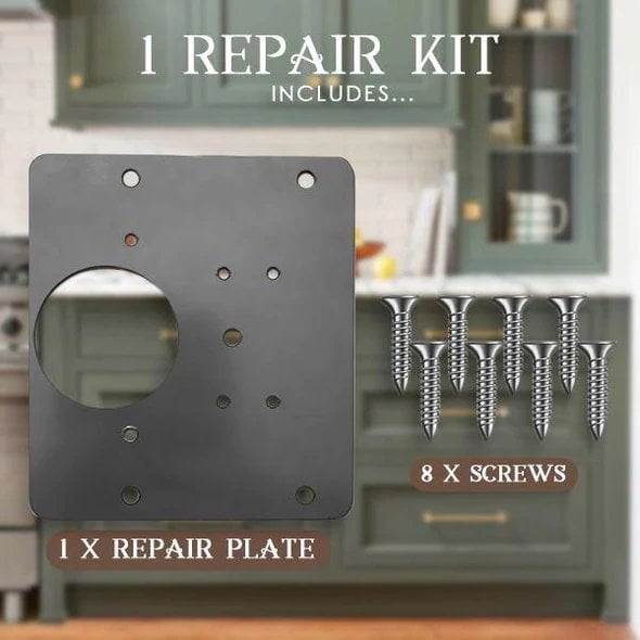 Scharnierplatten-Set für Küchenschränke -    Zorenza