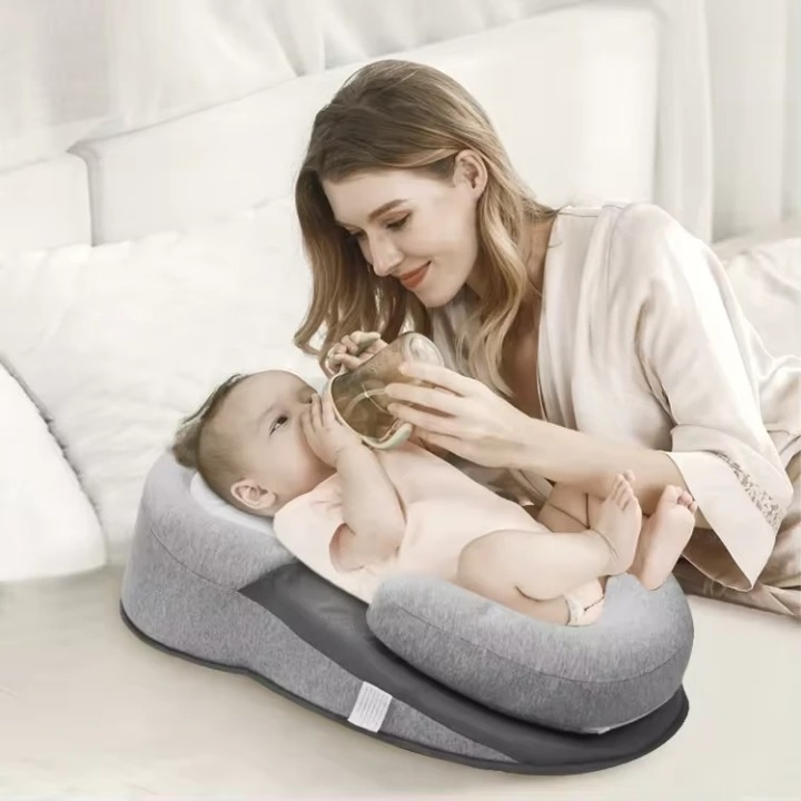 Ergonomisches Baby-Lagerungskissen — Sicherer Schlaf von Anfang an -    Zorenza