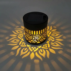 Solar Mandala Projektor mit automatischem Sensor für Garten -    Zorenza