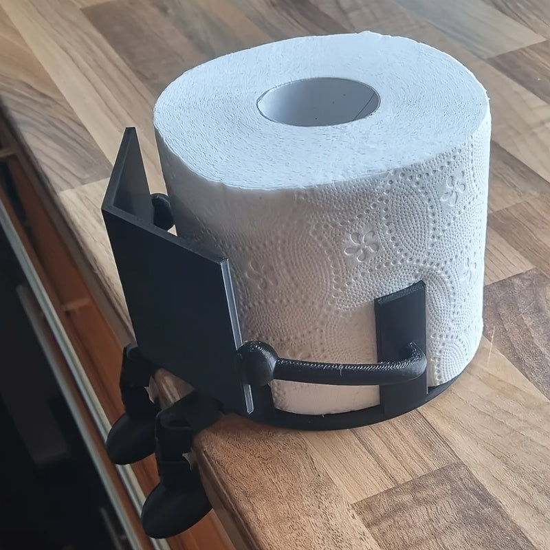 Toilettenpapierhalter mit verstellbarem Arm aus Harz -    Zorenza