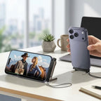 USB-C-Ladeadapter mit 360°-Klappständer -    Zorenza