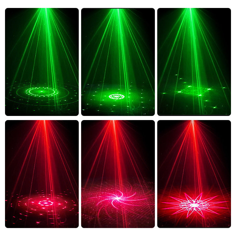 Laser Partybeleuchtung mit Fernbedienung und Musiksteuerung -    Zorenza