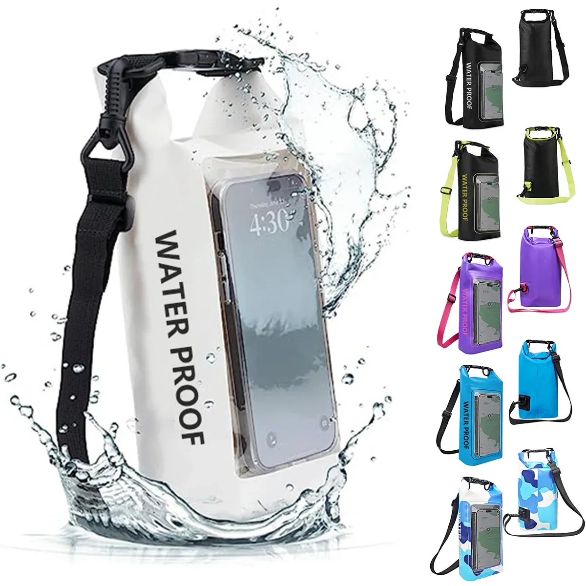 Wasserfeste Handytasche mit Sichtfenster -    Zorenza