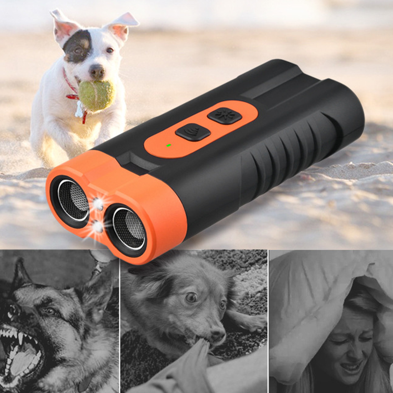 Ultraschall-Hundeschreck mit LED-Taschenlampe -    Zorenza