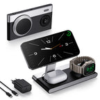 Ladestation 3-in-1 faltbar magnetisch für Smartphone Watch Earbuds -    Zorenza