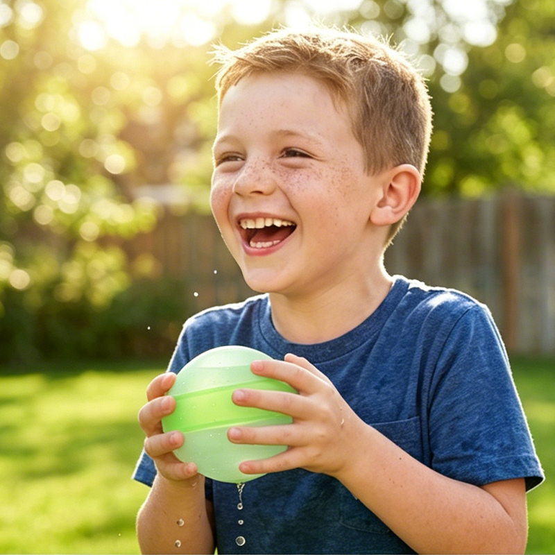 Wasserbälle wiederverwendbar – Selbstdichtend für Wasserschlachten -    Zorenza