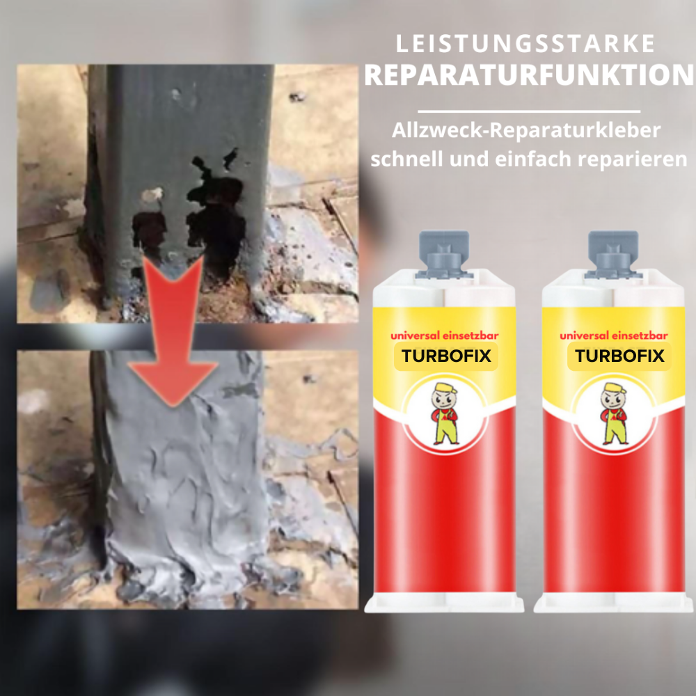 Reparaturkleber 2-Komponenten – Industriestarke Klebkraft -    Zorenza