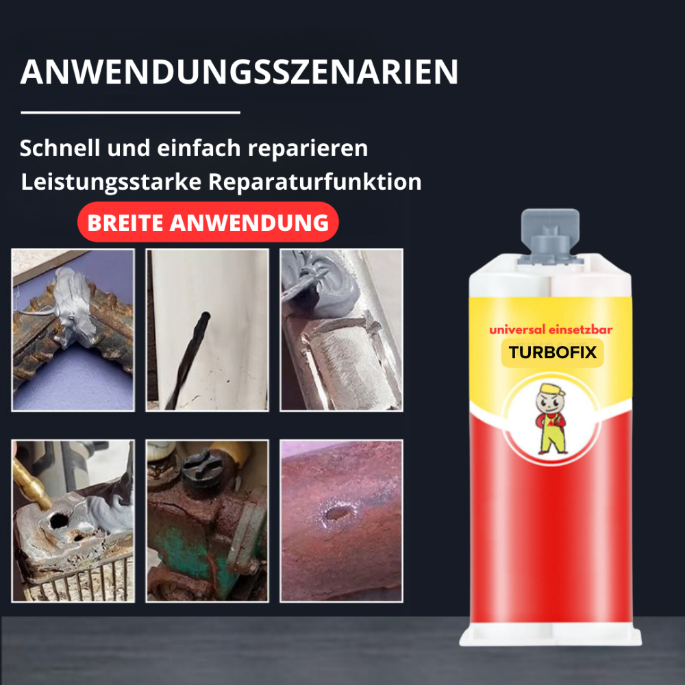 Reparaturkleber 2-Komponenten Industriestärke für Metall, Holz, Kunststoff -    Zorenza
