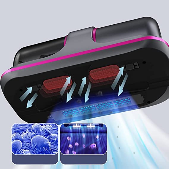 Handstaubsauger gegen Milben mit UV-Sterilisation Zorenza
