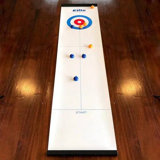 Curling Spiel für Zuhause – Authentisches Tisch-Curling-Erlebnis -    Zorenza