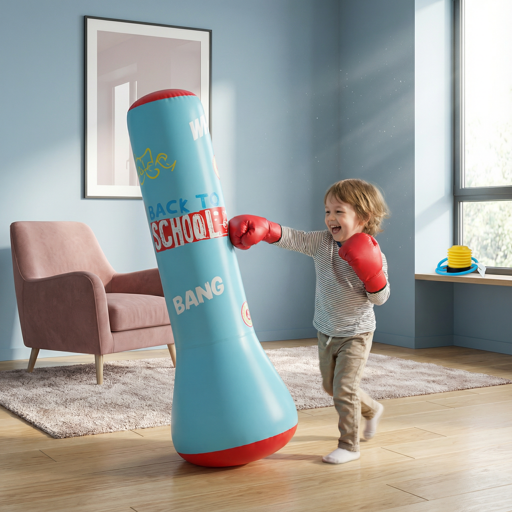 Aufblasbarer Boxsack für Kinder mit Wasserbasis -    Zorenza