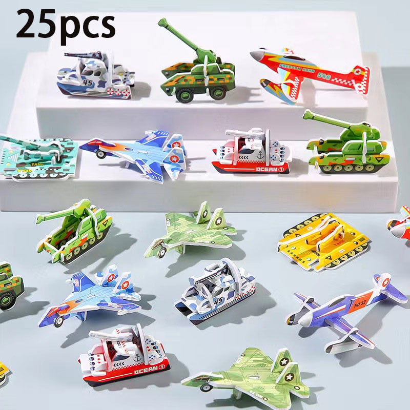 3D Cartoon Puzzle-Set – Pädagogisches Bastelpuzzle für Kinder -    Zorenza