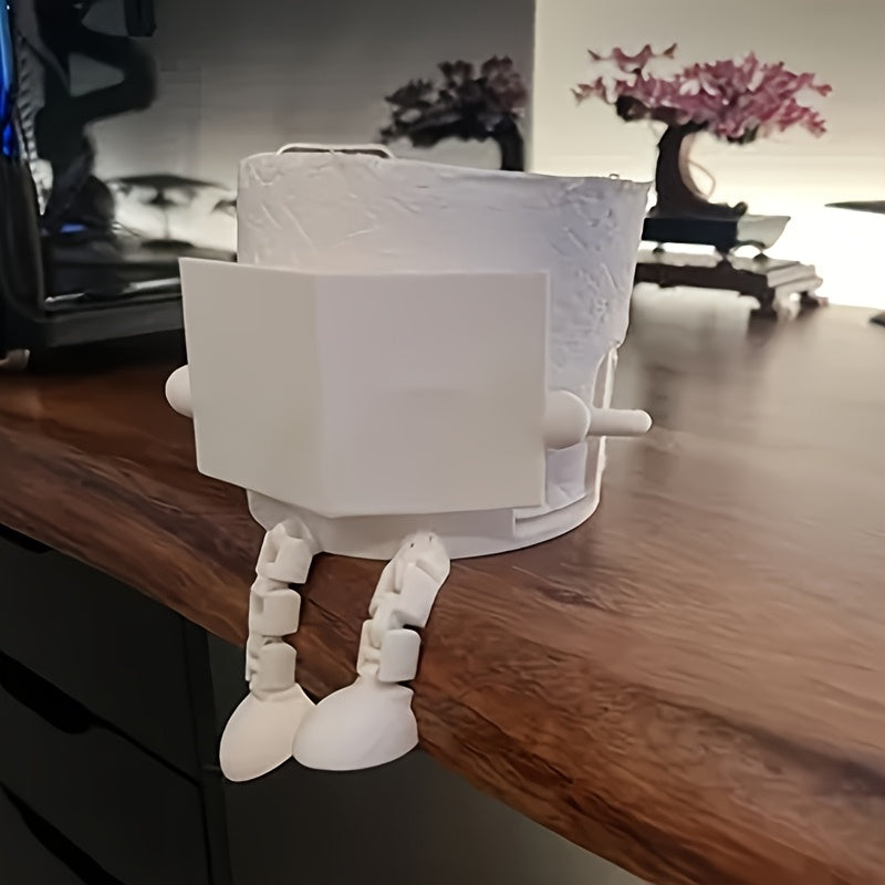 Toilettenpapierhalter mit verstellbarem Arm aus Harz -    Zorenza