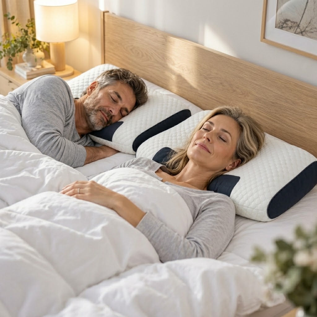 Orthopädisches Kopfkissen mit Nackenstütze -    Zorenza