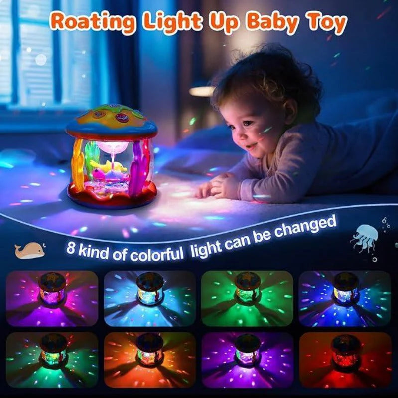 Rotierender Baby-Nachtlicht-Projektor mit Musik Zorenza