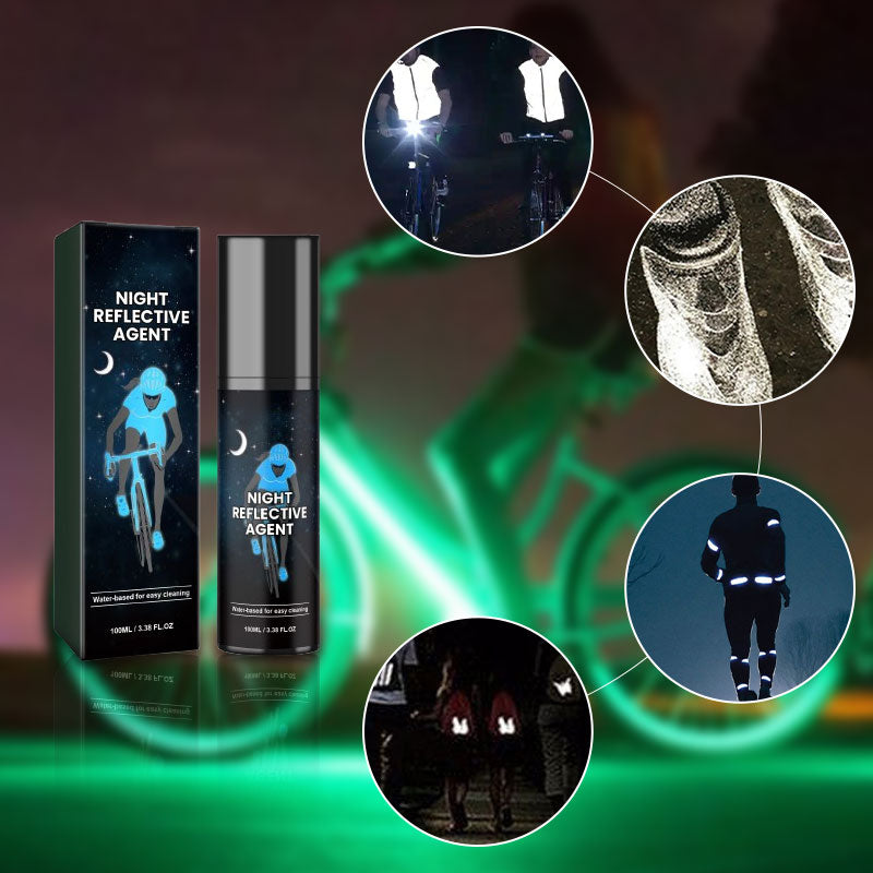 Reflektierender Spray für Fahrrad und Kleidung – 100 ml -    Zorenza