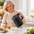 Wasserkocher 0,8 Liter mit Temperaturwahl und Filterfunktion -    Zorenza
