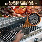 Wiederaufladbare Grillbürste Elektrisch – Mühelose Reinigung - Zorenza