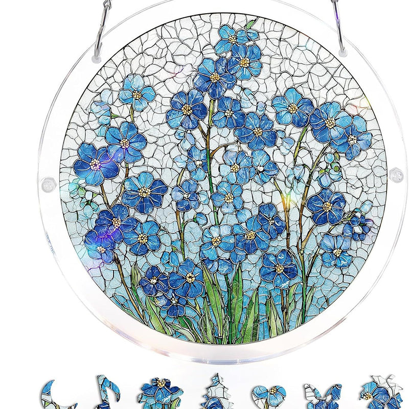 Sonnenfänger Acryl rund 18,8 cm – Farbspektrum-Design -    Zorenza