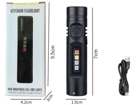 LED-Taschenlampe 5-in-1 mit 500 Lumen -    Zorenza