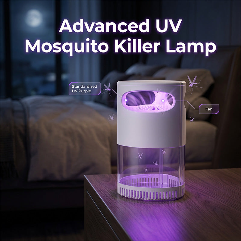 UV-Insektenfalle leise mit Ventilator für Mücken -    Zorenza