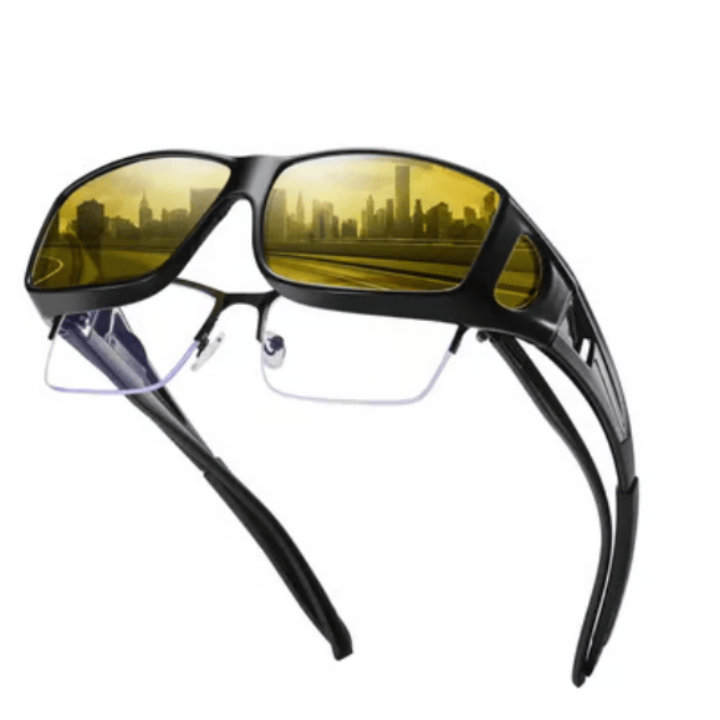 Nachtfahrbrille mit Blendschutz – Polarisierte Gelbgläser -    Zorenza