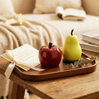 Zahnseide-Organizer mit Deckel – Apfel und Birne Design -    Zorenza