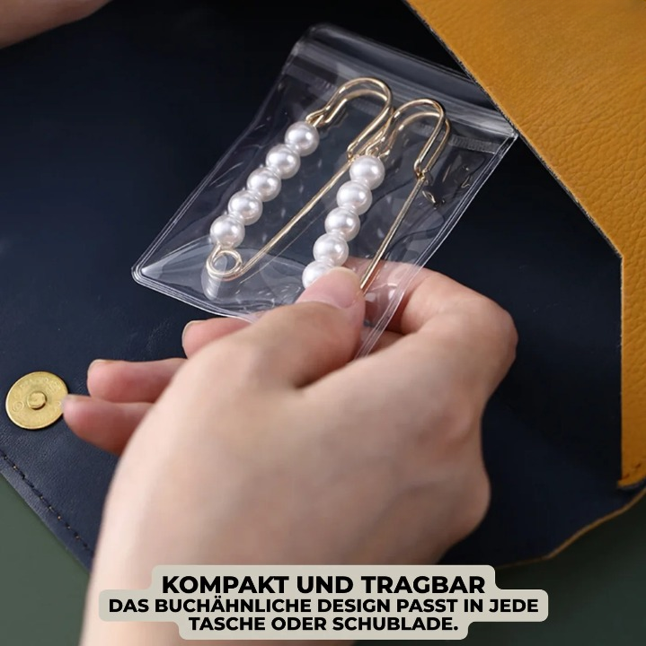 Schmuck-Organizer-Buch mit 30 transparenten Taschen Zorenza