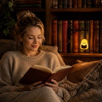 Bücherregal-Laterne mit Geist-Figur und Metallhalter -    Zorenza
