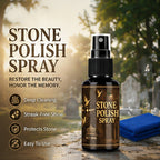 Grabstein Glanzpflege Spray mit Schutzfilm – 100 ml -    Zorenza