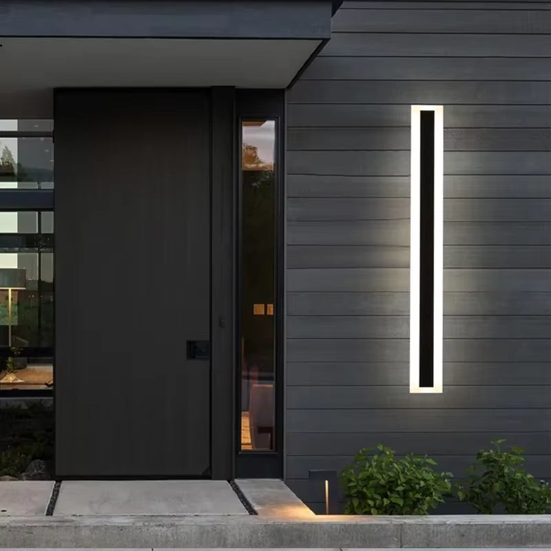 Außen-LED-Wandleuchte – Schlankes Design für jeden Eingang -    Zorenza