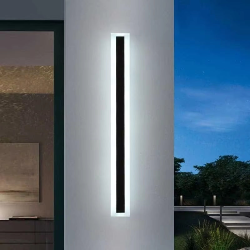Außen-LED-Wandleuchte – Schlankes Design für jeden Eingang -    Zorenza