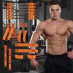 Widerstandsband-Trainingsset mit Stange und Zubehör für Zuhause -    Zorenza