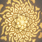 Solar-Wandleuchte mit Mandala-Schattenprojektion Zorenza