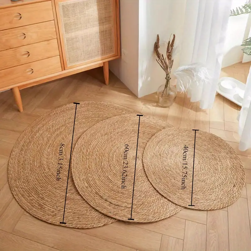 Geflochtene Jute-Kratzmatte für Katzen – Natürlich & Langlebig -    Zorenza