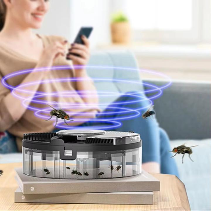 Fliegenfalle automatisch USB – Leise und chemikalienfrei -    Zorenza