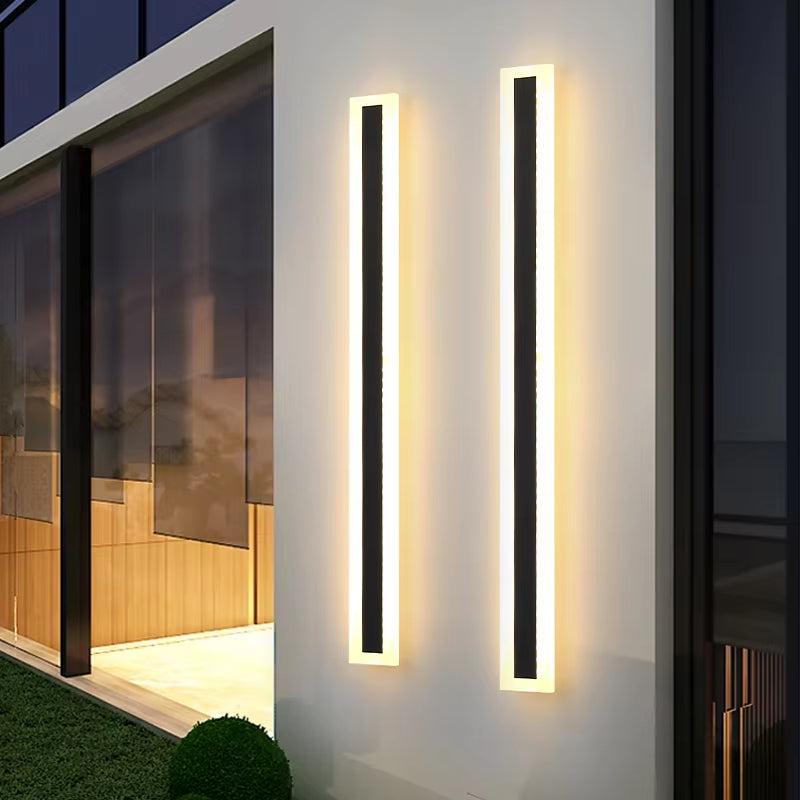 Außen-LED-Wandleuchte – Schlankes Design für jeden Eingang -    Zorenza