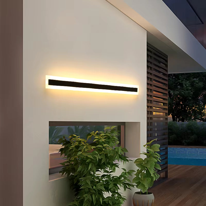 Außen-LED-Wandleuchte – Schlankes Design für jeden Eingang -    Zorenza