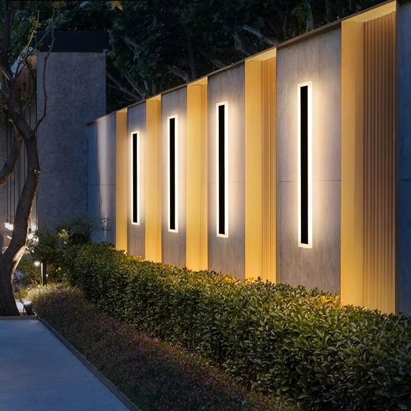 Außen-LED-Wandleuchte – Schlankes Design für jeden Eingang -    Zorenza