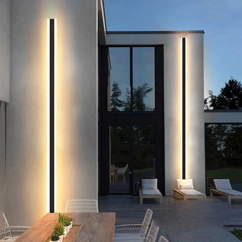 Außen-LED-Wandleuchte – Schlankes Design für jeden Eingang -    Zorenza
