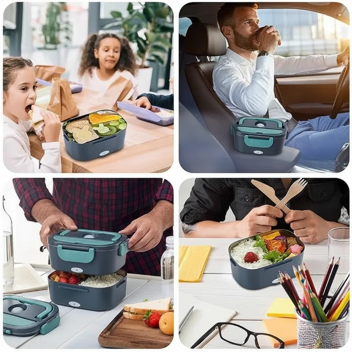 Elektrische Lunchbox mit isolierter Tragetasche -    Zorenza